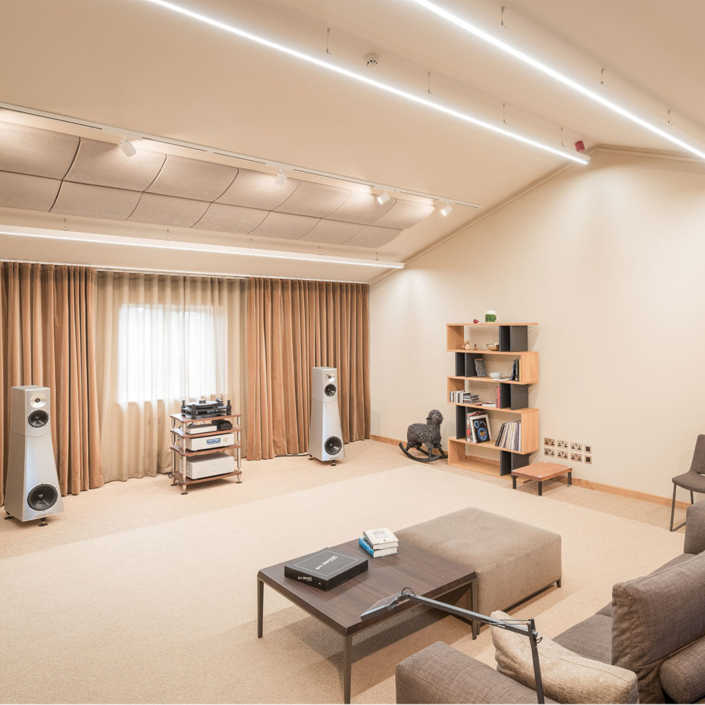Hi-fi demonstration room
