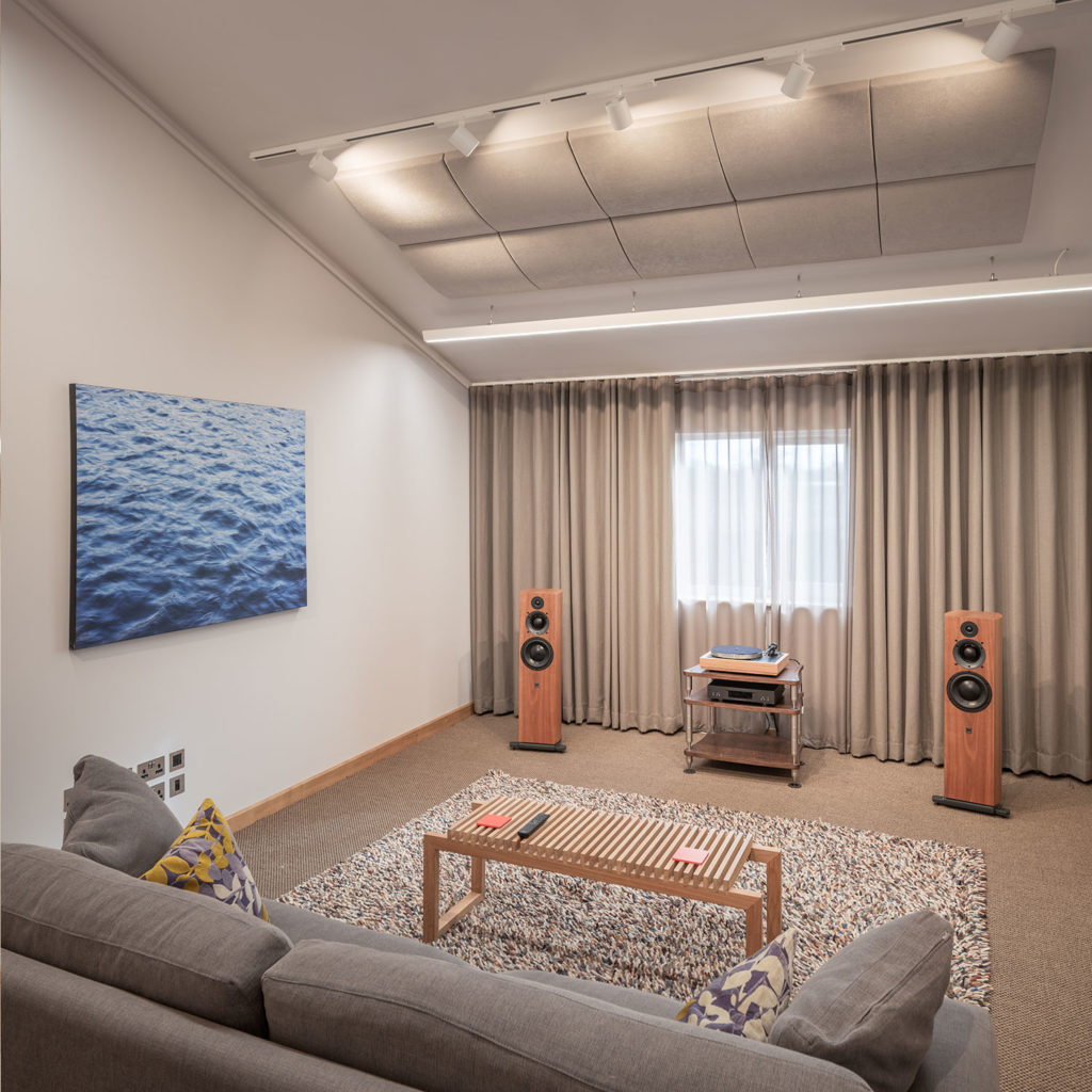 Hi-fi demonstration room